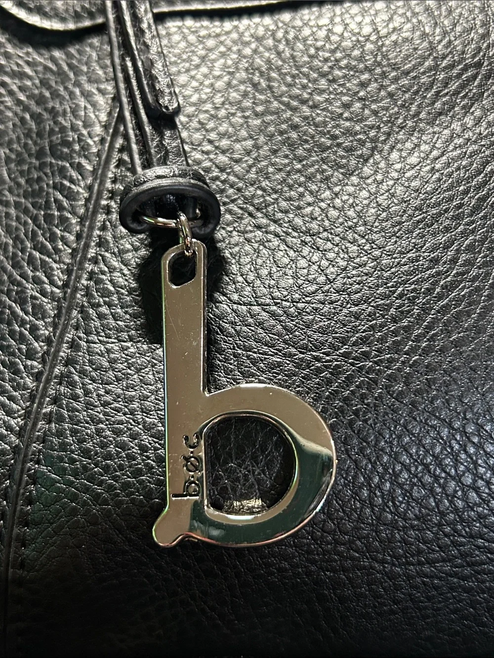 b.o.c. - Classic Black Leather Tote Bag